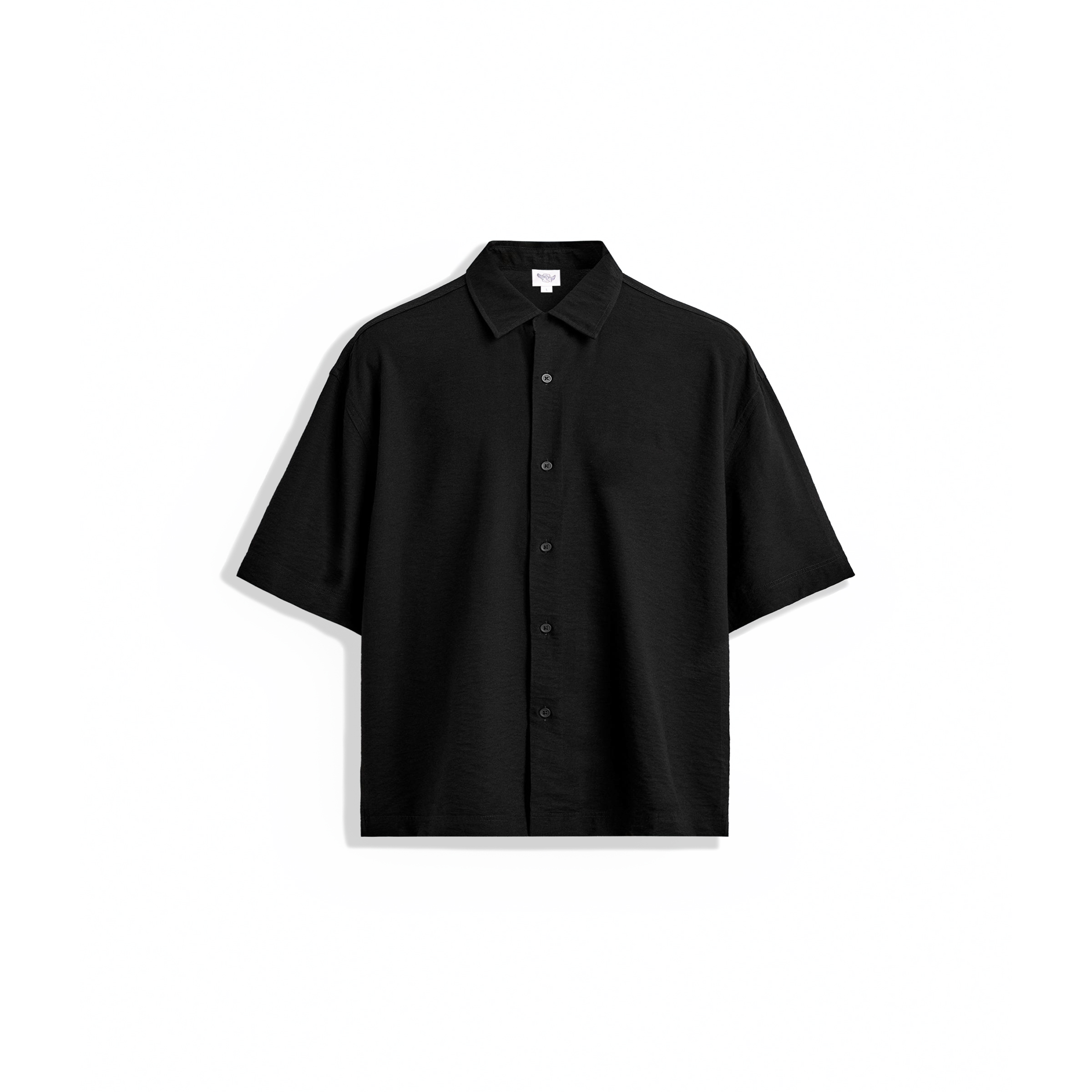 INSIGNIA CANVAS BLACK SHIRT